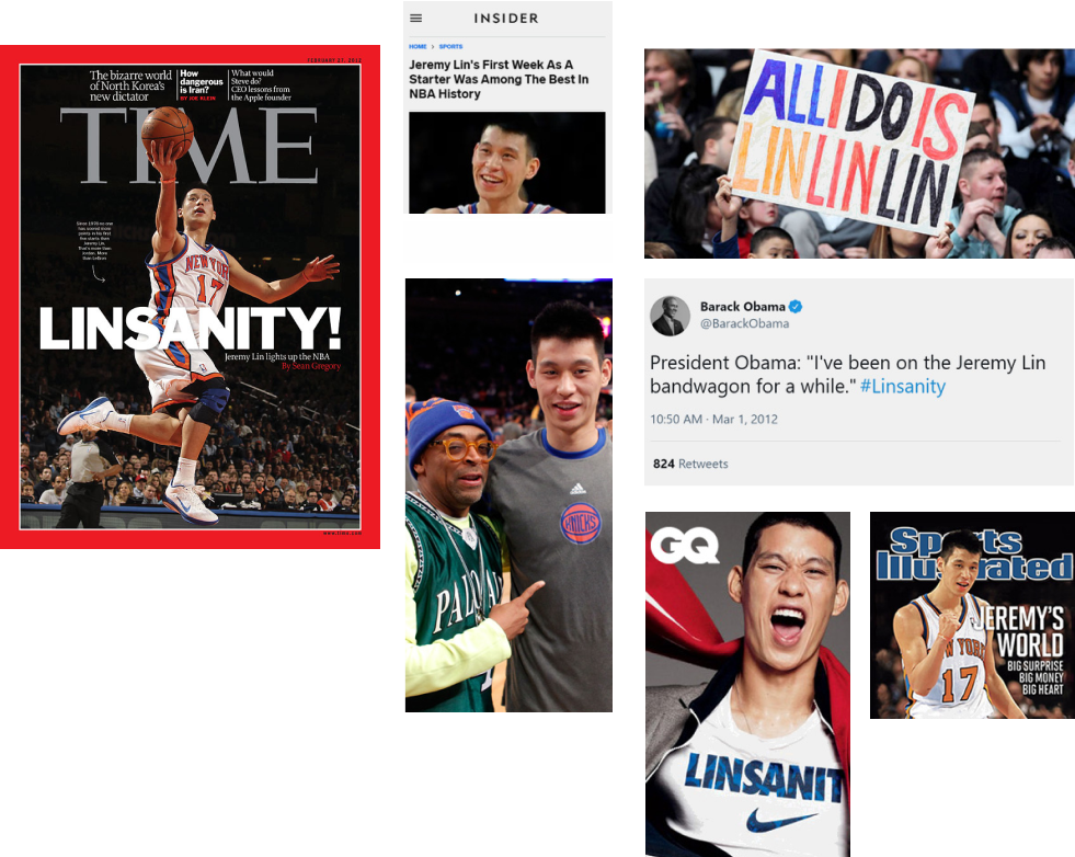 Photos of Jeremy Lin in the media